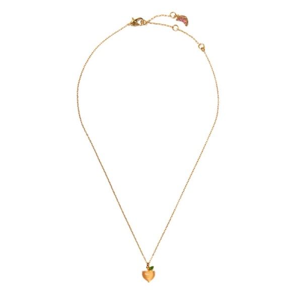 KATE SPADE • Fruit Salad Peach Necklace - Picture 3 of 4